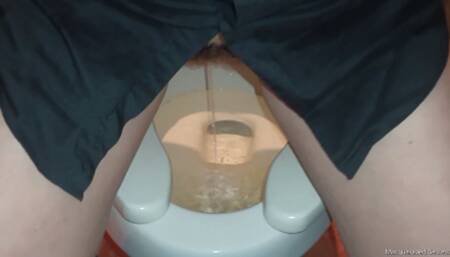 Pressured Pissing at Work Part 2 HD