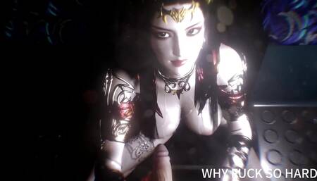 3D Cosplay Super Model Naked Her Huge Boobs Got Her Wet Pussy Fucked so Hard