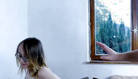 Spanish Teen Emejota's Wild Ride with Terry & Lety Howl - Real Natural Curves in Action!