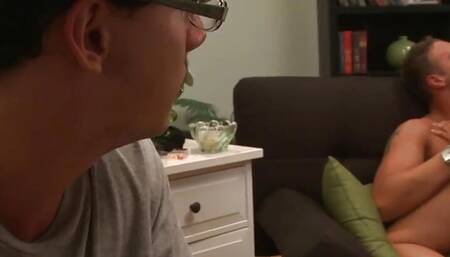 Husband Watches and Weeps While His Wife Allie Haze Fucks a Stranger