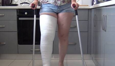 In the kitchen in big llwc