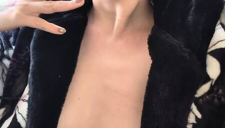 Join Me for a Smoke on the Terrace [Topless-Video]