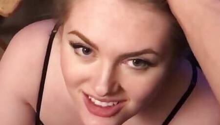 Sorority Slut's Humiliating Cumshot Facial