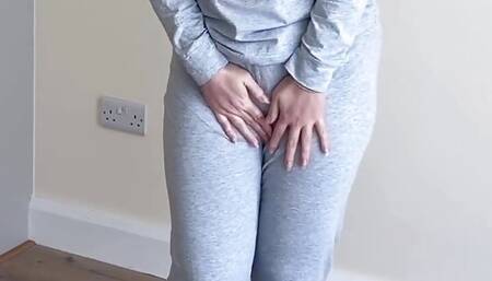 Girl Pissing Into Pyjamas Pants