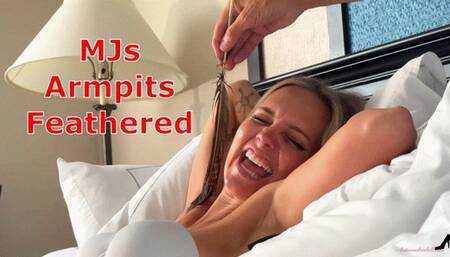 Miss MJ's Armpits Feather Tickled Armpits Male Tickling Female Tickling Neck Tickling Fetish Tickling Armpits Man Tickling Woman Boy Tickling Girl