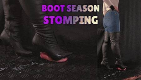 Starting Boot Season Stomping Your Genitals (Double Close Version) - TamyStarly - Cock Balls Crush Trample, Shoejob, CBT, Trampling, Bootjob