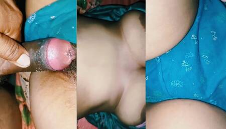Desi wife gets uncontrollable midnight to get