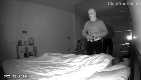 Halloween stranger surprise fright fuck