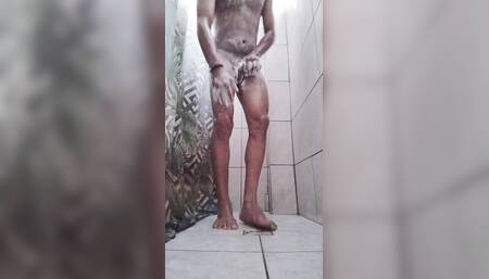 A shower and two cumshots for my fan.