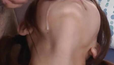 Miku Airi XXX gives a sensuous rubdown to her figure, tempting her to open her legs.