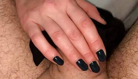 Caressing after sex...