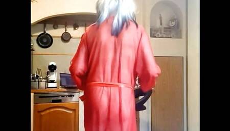 Diana in the kitchen