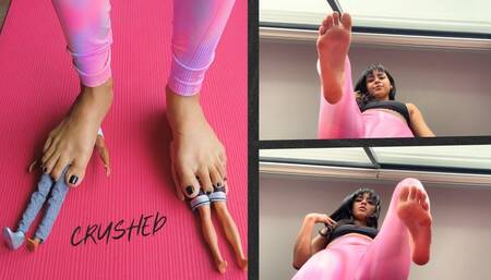 Giantess Fury: Tiny Men Pay the Price - Mistress Enola - Stomping non STOP ( 4K)