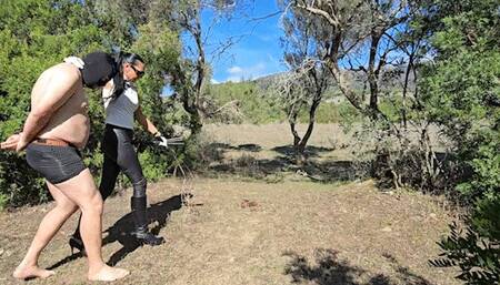 Outdoor Whipping in Spain - 01