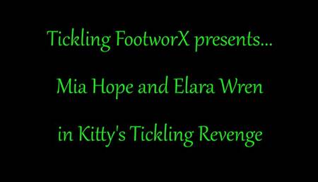 Mia Hope and Elara Wren in Kittys Tickling Revenge