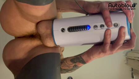 WILD POV of Hoss Kado using Autoblow