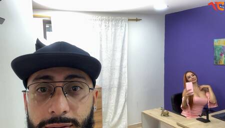 Casting Andrea Castro and Soldier: Fucking the secretary before the boss arrives