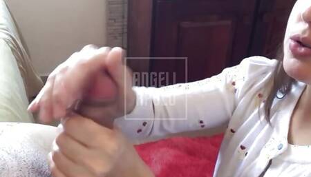 CUM WHILE JERKING OFF TO YOU -blowjob, cum in mouth, masturbation egg toy, male squirt