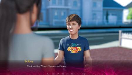 Being a Wife 8 Goro almost had sex with Christine