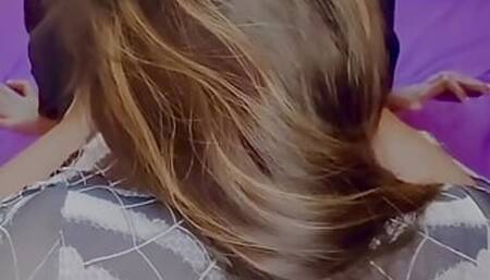 Black Spider women Creampied Inside her Pussy