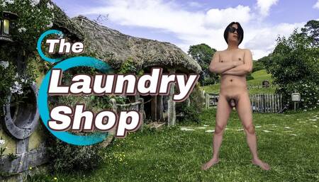 A hot middle aged handsome man had sex with the young with big cock laundry boy