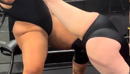 Bare Feet in face, face sitting wrestling