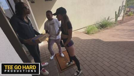 FedEx Delivery Girl Takes On Two BBC’s After Stealing Package