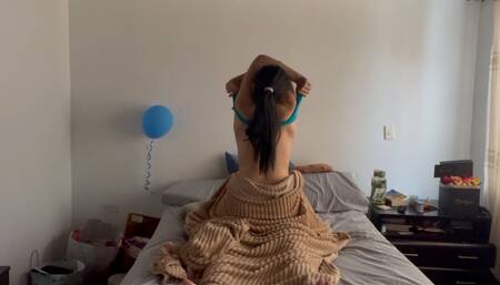 Hot lesbians fuck with hangover after party