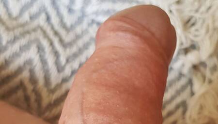 Lying O Playing but My Cock Waiting for My Friend to Take a Shower