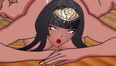 Goddess of Egypt pregnant by mortal