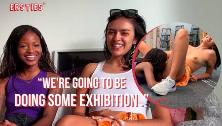 Ersties - Ada & Al Have Risky Public Sex In an Art Studio