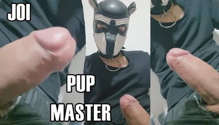 JOI JERK OFF FOR YOUR MASTER PUP INTENSE GAY PORN