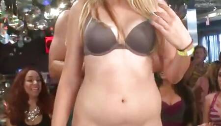 Panties getting wet while the chippendales arrive