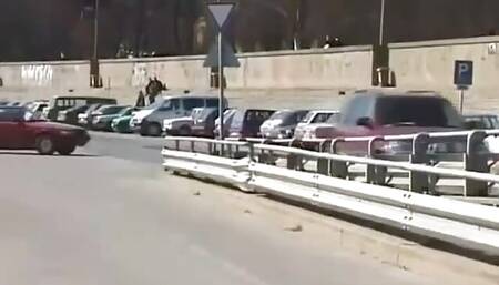 Naughty girls pissing outdoors - DVD