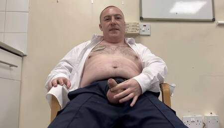 Bored at Work so Let's Wank in the Office!