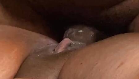 Perfect Body  Pretty Big Booty Black Girl Fucks Black dick Hubby cumshot