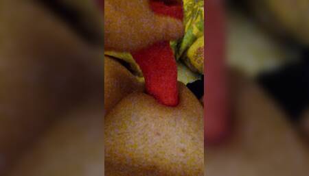 Playing with my sissy pussy