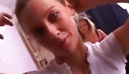 Blonde MILF slut gets her ass fucked by stranger