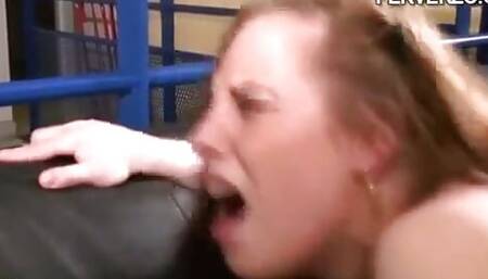 Sexy TEEN loves to take big black cock in her butthole