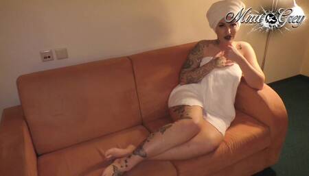 You dirty perv? I need that load on my face!