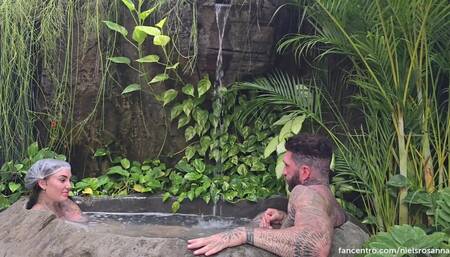 She didn't know i was filming???? naughty fucking in the bathroom ????????????\n