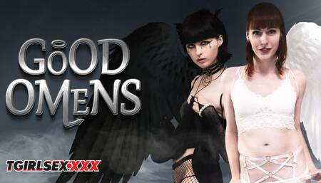 TGIRLSEX XXX - The Good & The Bad Naughty Angels Collide
