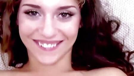 Small Titted Brunette Beauty Ziggy Gets A Juicy Creampie!