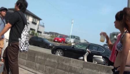 FC2 PPV 1947689 【生ドル海SS・未修正】海ナンパ・伝説のビキHU８!!生挿入2連発!!北〇景子