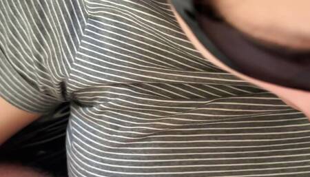 Fuck my cum horny girlfriend deep in the cunt and cum in her greedy mouth