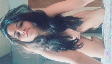 Latika hotel room sex with clean man and cum in pussy