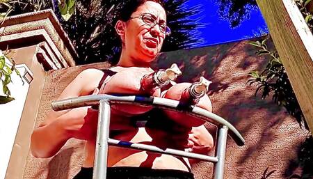 Sex Slave Nipple Enlargement Cam 3