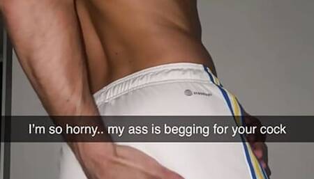 POV Hot College Guy Ditches Class to Get Fucked on Snapchat