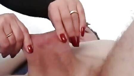 Cruel Domina and Male Slave