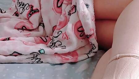 I grope my stepsister while she's in bed resting before my parents get home